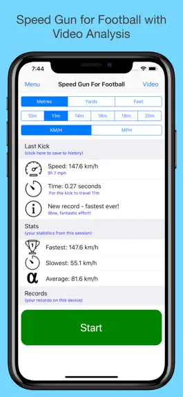 Game screenshot Speed Gun For Football mod apk