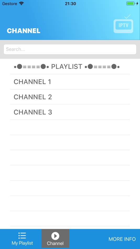 #3. IPTV - Easy Player m3u (iOS) 由: Marcello Fiore