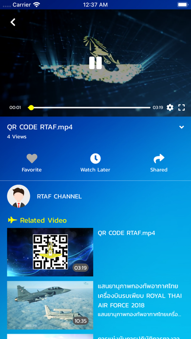 RTAF LIVE iPhone screenshot 4
