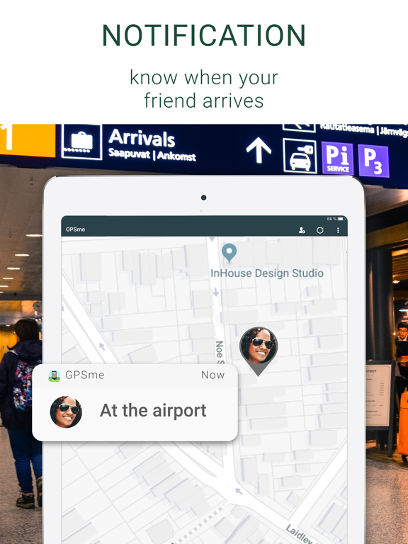 GPSme Friends & Family Locator iPad screenshot 3 - Lifestyle app