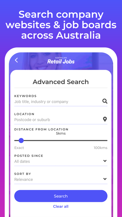 Retail Jobs Screenshot