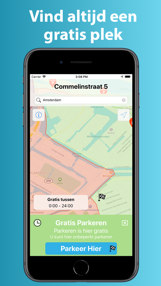 Parky - Gratis Parkeren - 1.1 - (iOS)