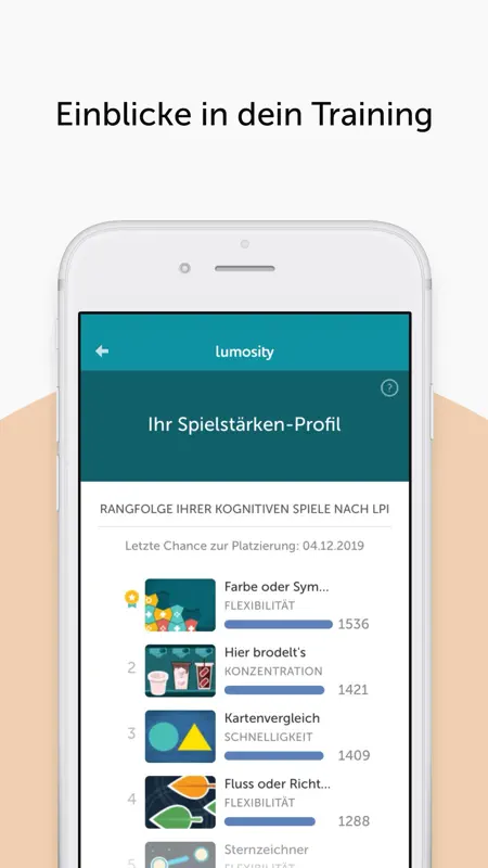 Lumosity Tägliche Gehirnspiele screenshot 8 of 8