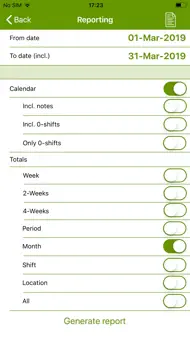 FlexR (Shift Planner) iphone bilder 4