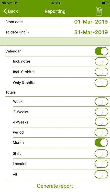 FlexR (Shift planner) screenshot 4 of 10