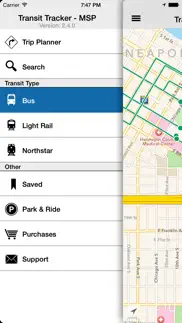 transit.tracker iphone screenshot 2