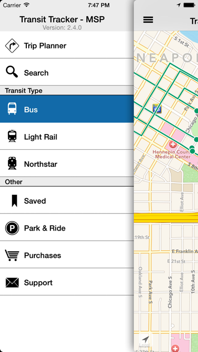 Transit.Tracker Screenshot