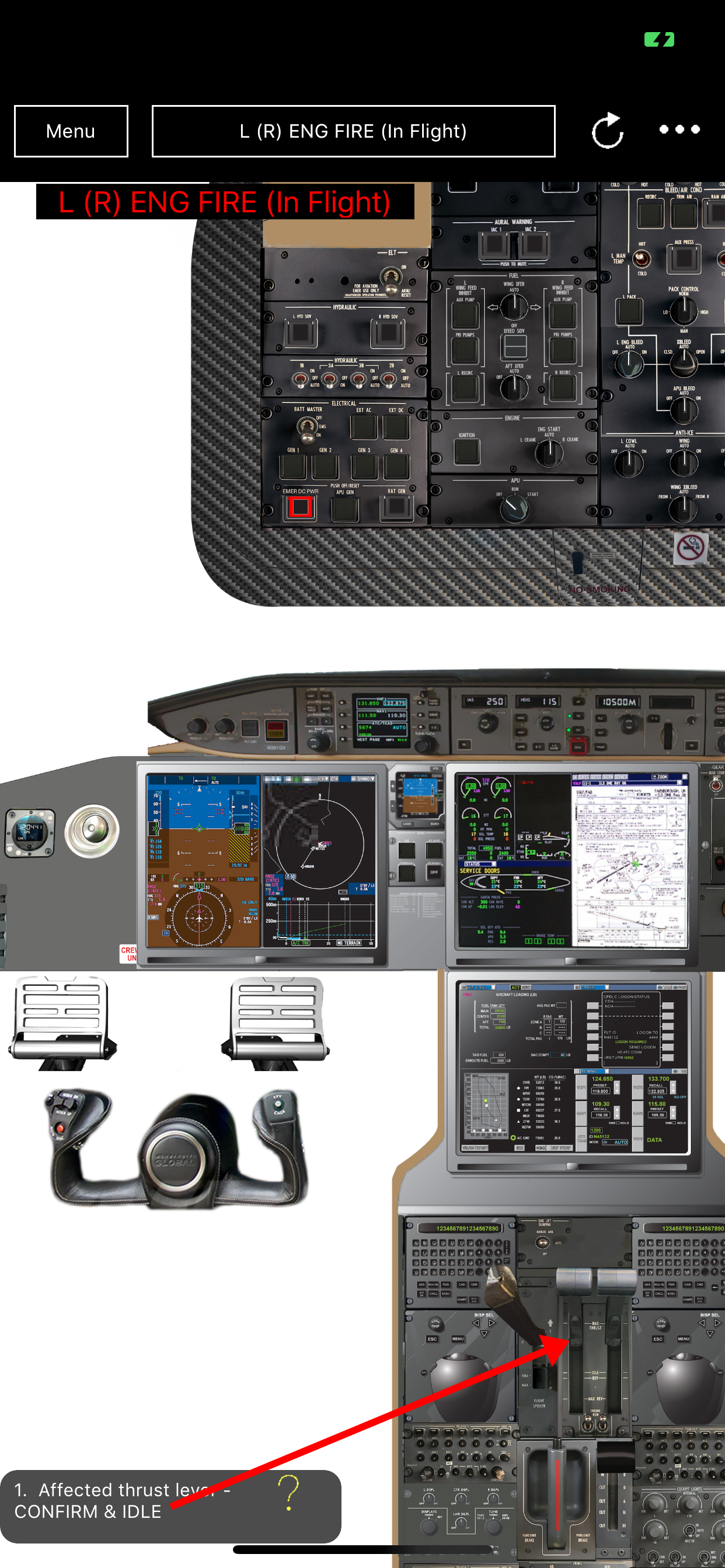 Global 6000 Flow Trainer screenshot 4