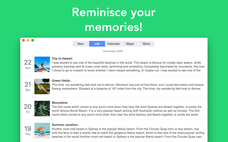 Reminisce - Journal thumbnail 2