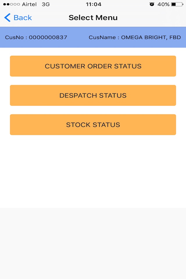 SUNFLAG CUSTOMER APP screenshot 3