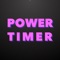 PowerTimer is a standard workout timer, which also includes a second timer to help you track your rest during your workout