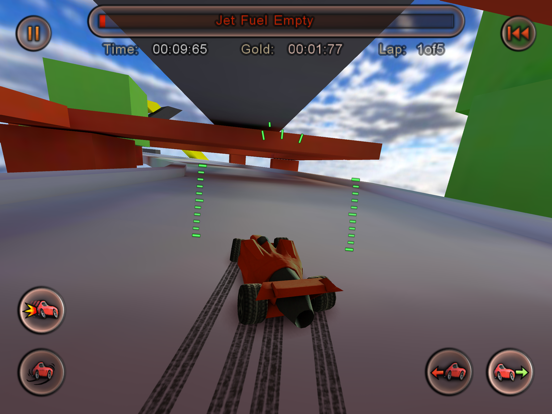 Jet Car Stunts iPad app afbeelding 5