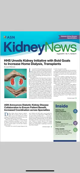 Game screenshot ASN Kidney News mod apk