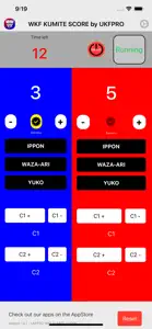 WKF Kumite Scoreboard - UKFPRO screenshot #8 for iPhone