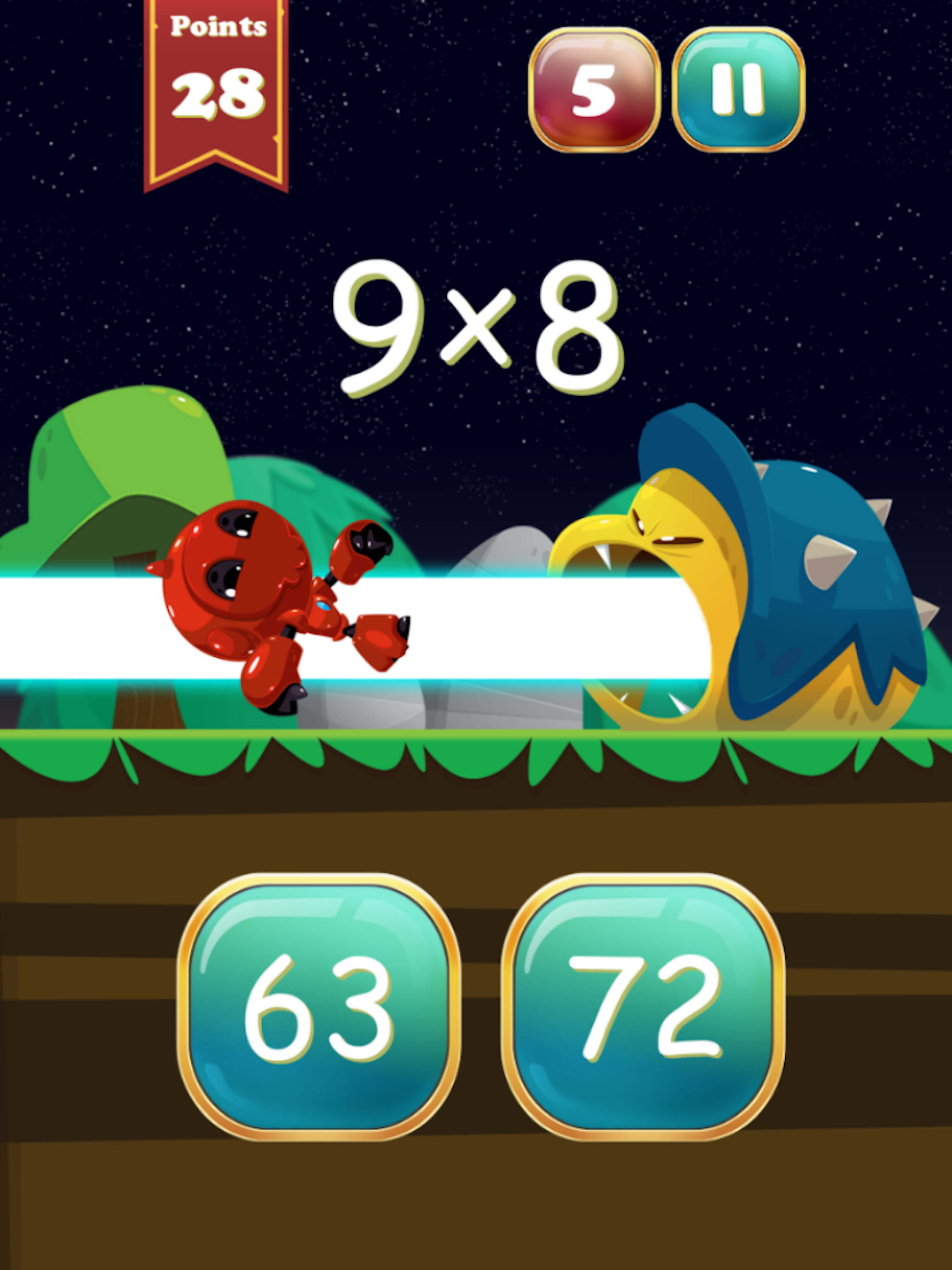 Basic Math Battle