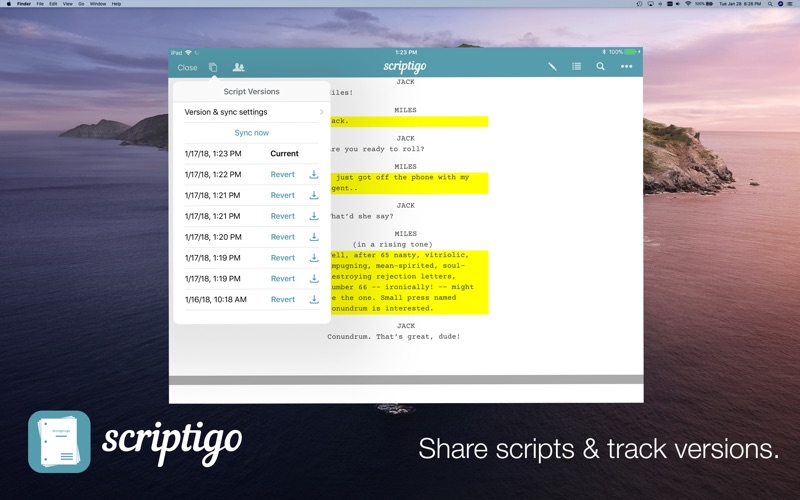 Screenshot #3 pour Scriptigo Pro