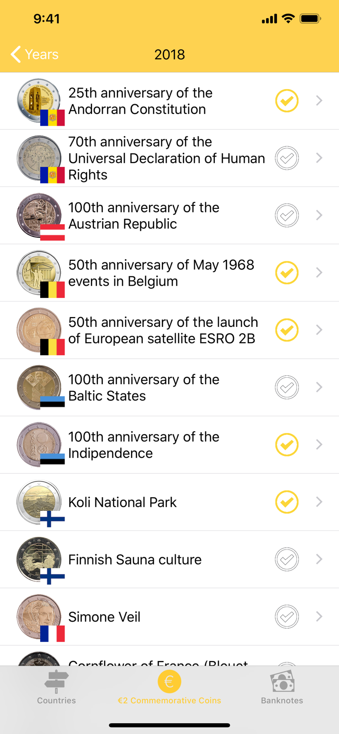 MyEuro  Coins Commemoratives