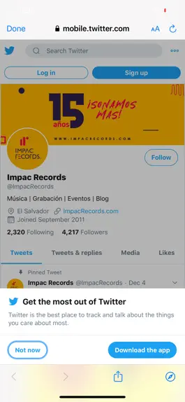 Game screenshot Impac Records Radio apk