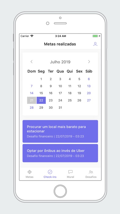 iMetas - App para clientes Screenshot