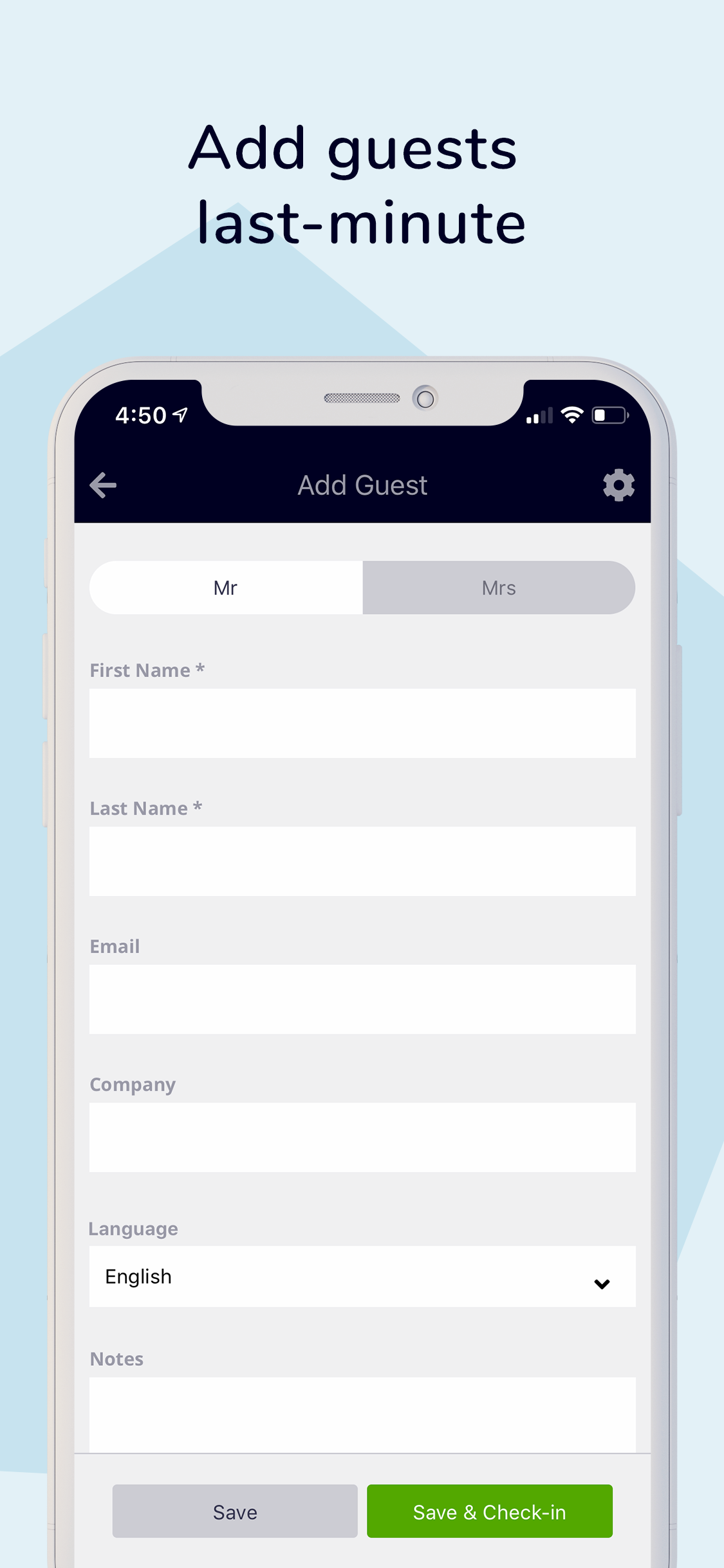 eyevip Check-In
