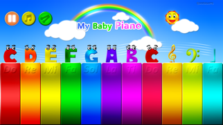 Screenshot #2 pour Mon bébé piano