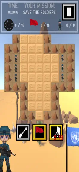 Game screenshot Trooper Sam - A Minesweeper mod apk