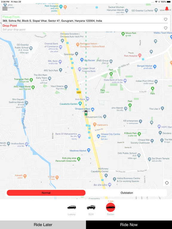 Screenshot #4 pour MyRideTaxi