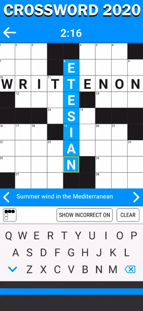 Crossword 2024