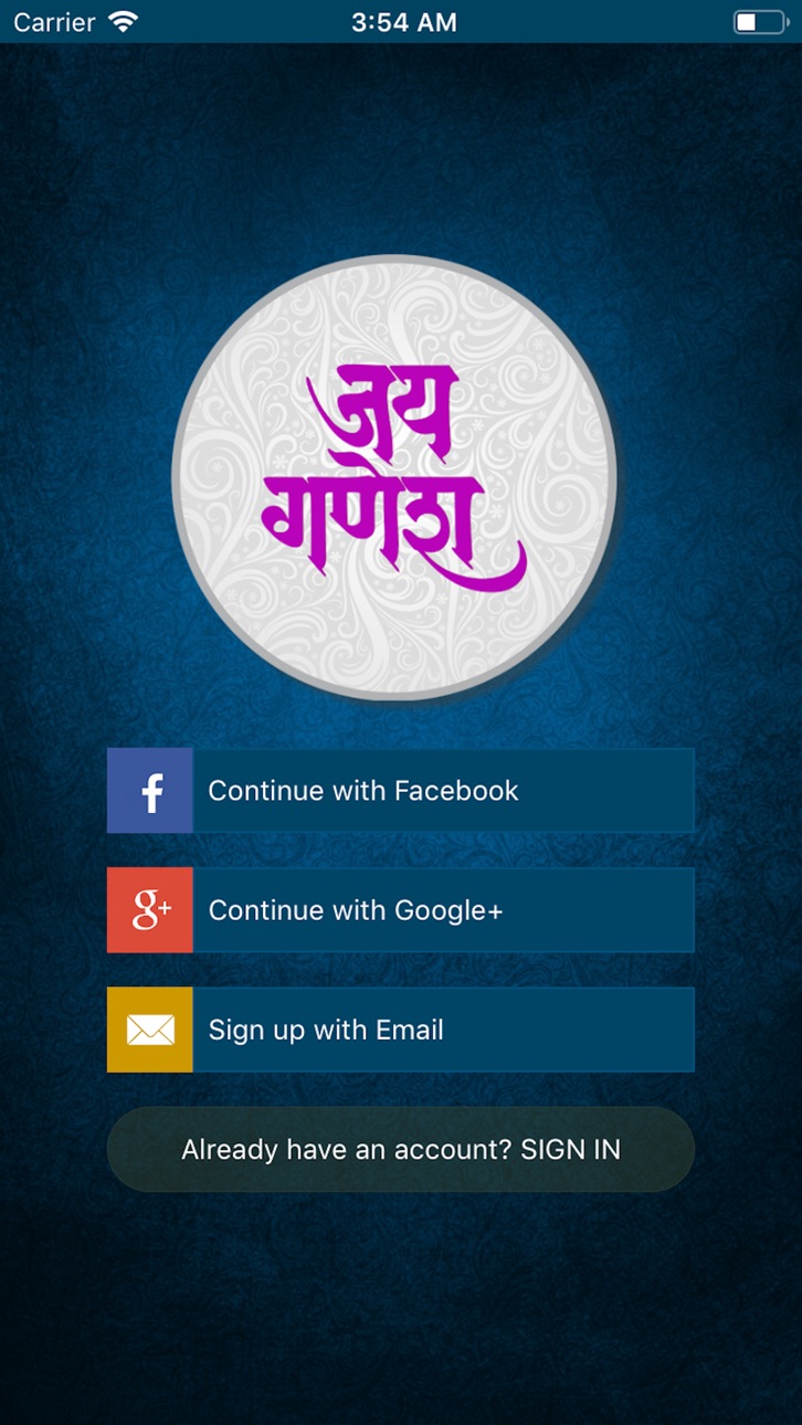 iPhone screenshot