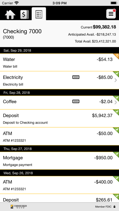 Cornhusker Bank Business Screenshot