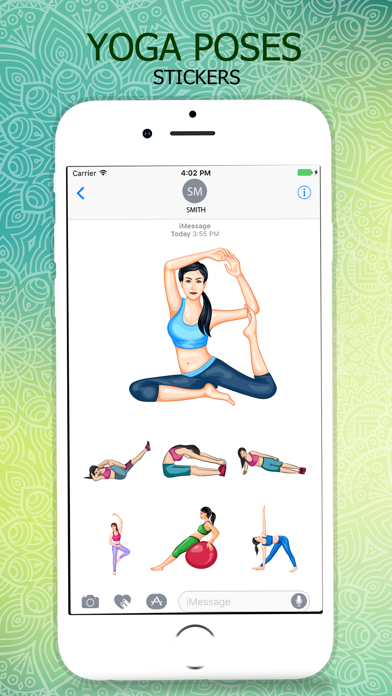 Yoga Poses Stickers Pack screenshot 3
