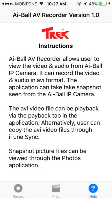 Ai-Ball AV Recorder Screenshot