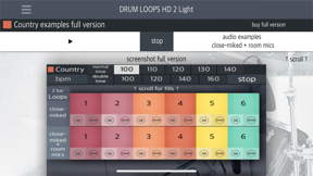 Drum Loops HD 2 Light screenshot