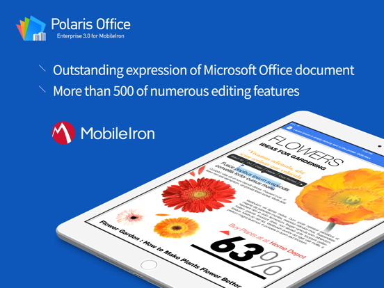 Screenshot #4 pour Polaris Office for MobileIron