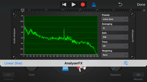 Analyser & Tuner AUv3 Plugin screenshot