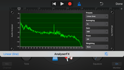 Screenshot #3 pour Analyser & Tuner AUv3 Plugin