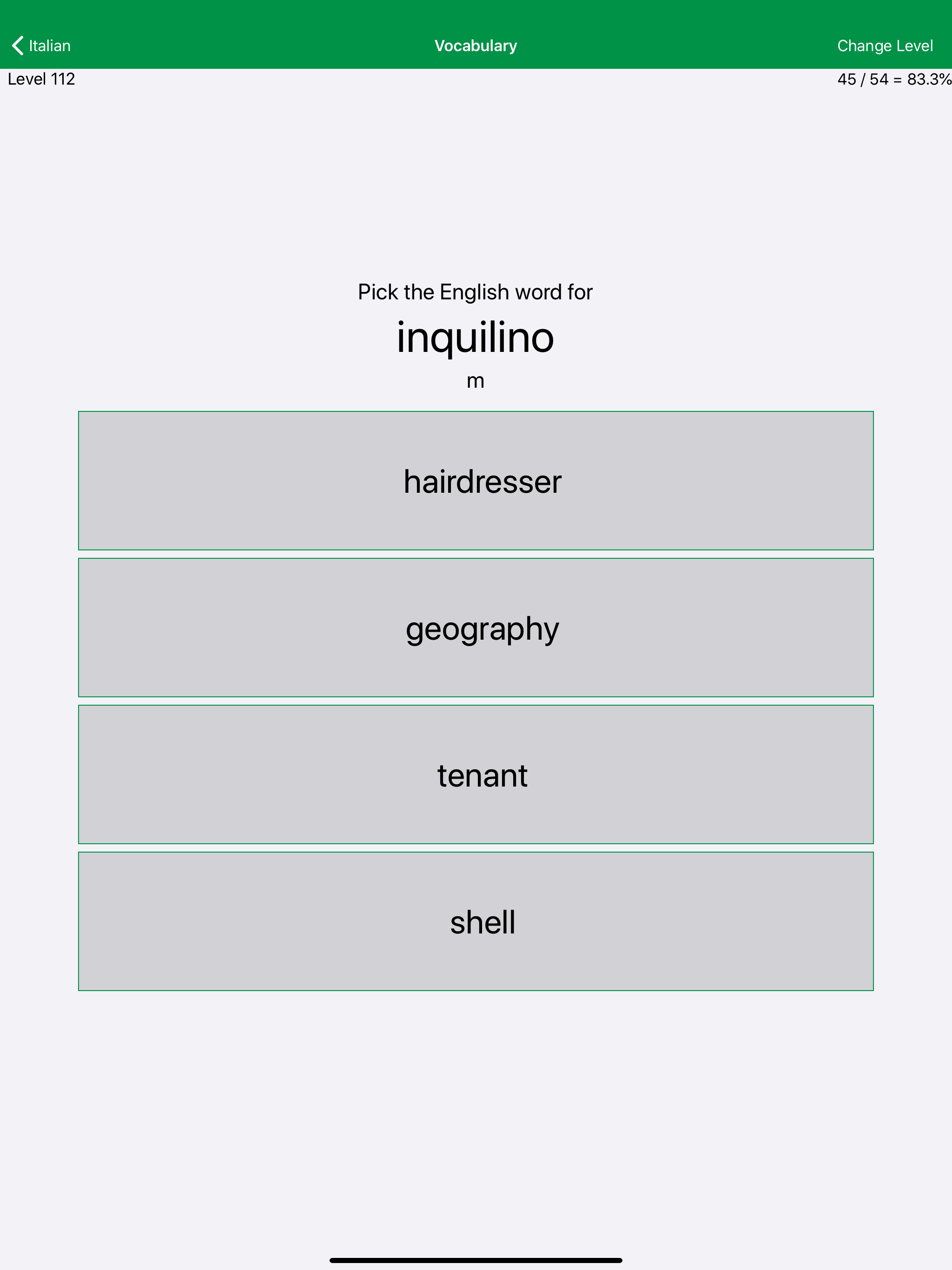 Liberation Philology Italian screenshot 8