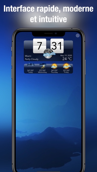 Screenshot #3 pour Météo HD Live +