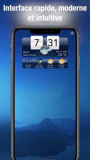 Capture d'écran de Météo HD Live + sur iPhone 3