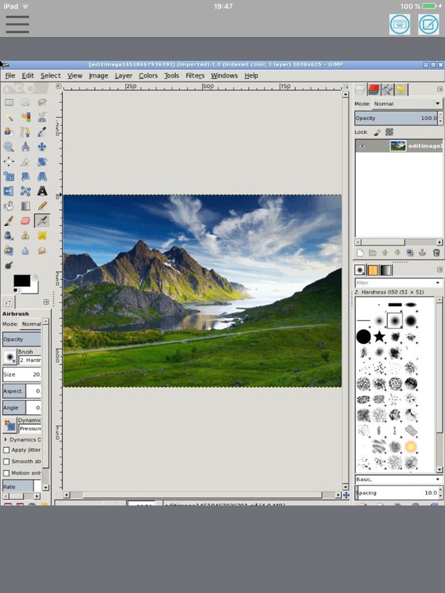 Gimp online - image editor and paint tool