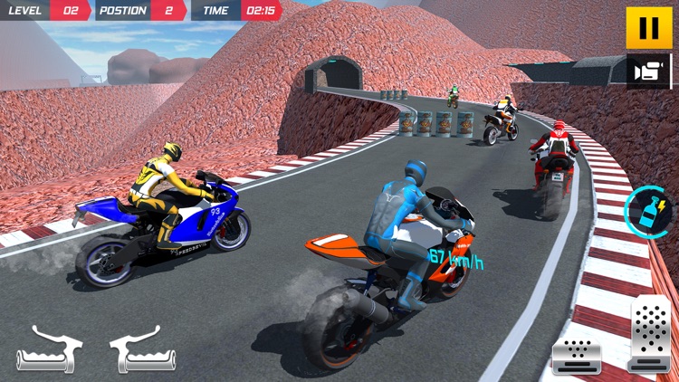 Mountain Motorbike Racing