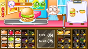 Burger shop fast food screenshot
