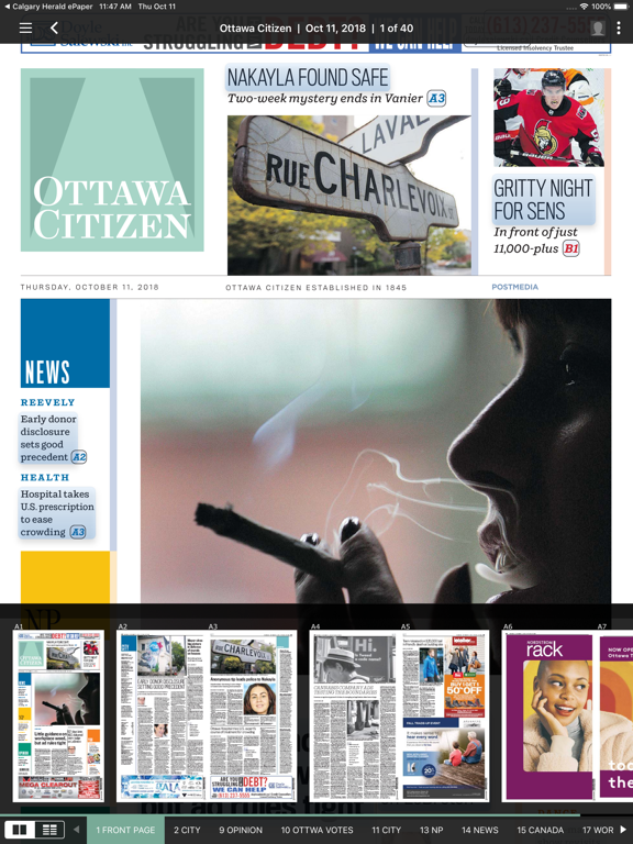 Screenshot #6 pour Ottawa Citizen ePaper