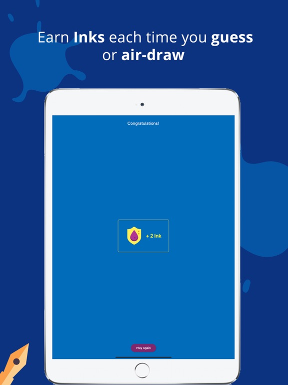 Out of Ink - Drawing Game iPad screenshot
