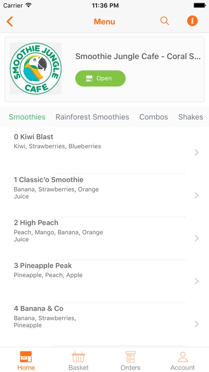 Smoothie Jungle Cafe