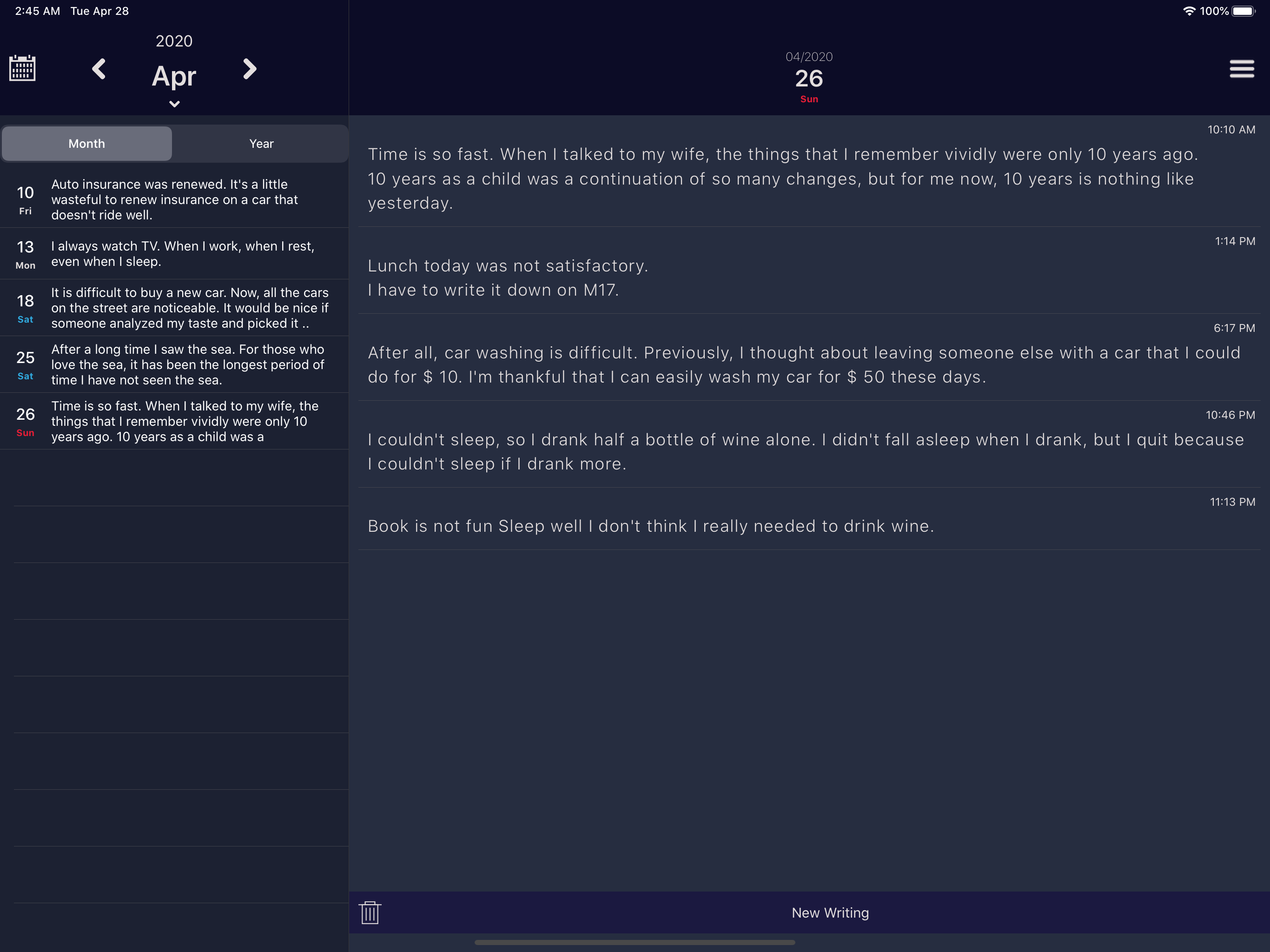 About My Time - Cloud Diary screenshot 15