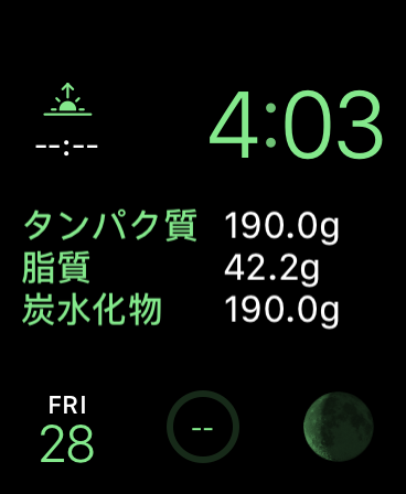 「PFC食事記録」バランスを考えた食事の記録