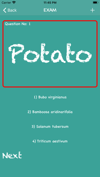 Pro Scientific Names Screenshot