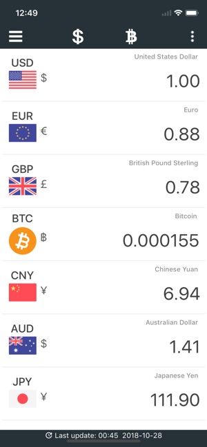Currency converter - iCurrency(圖5)-速報App