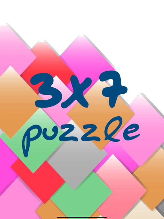 3 x 7 Puzzle iPad screenshot